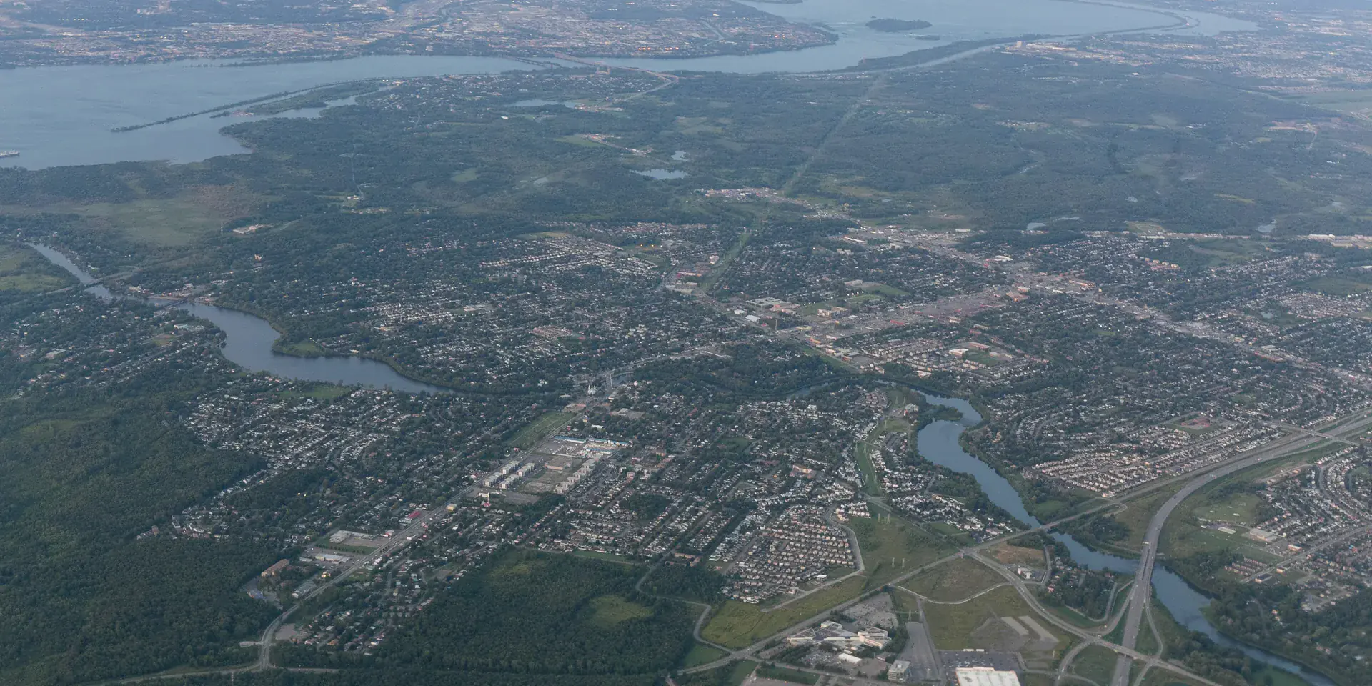 Vue de Châteauguay, Québec
