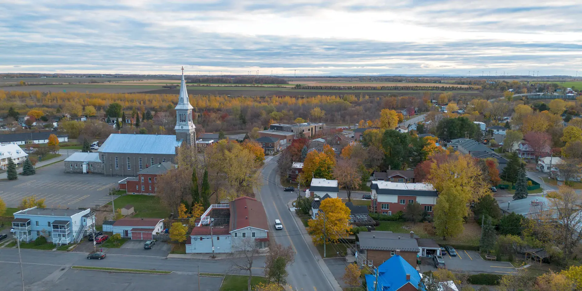 Vue de Saint-Constant, Québec