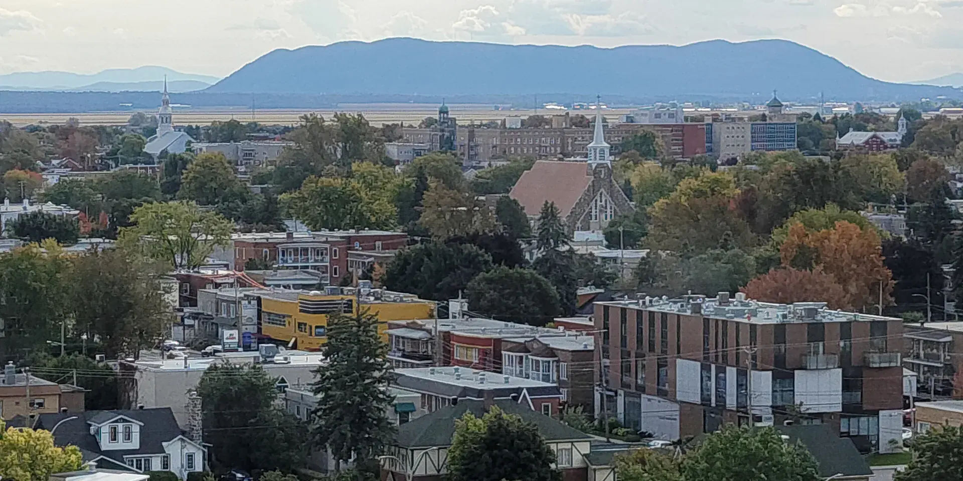 Vue de Saint-Hyacinthe, Québec