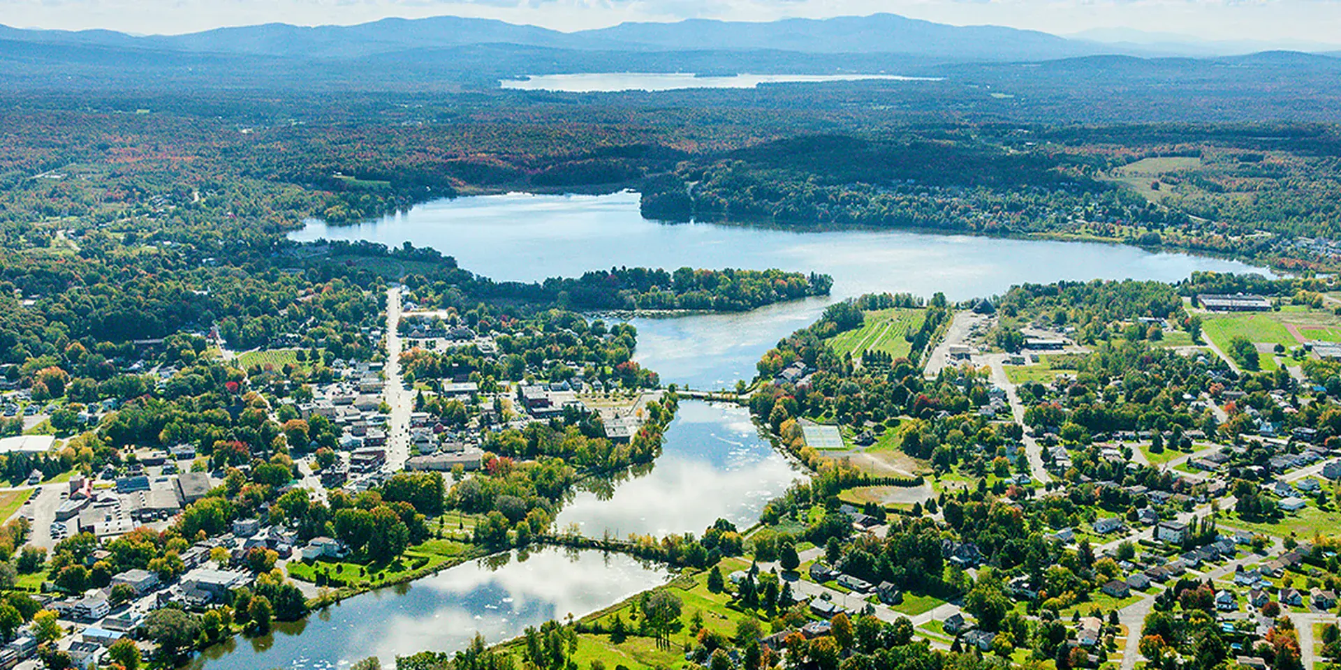 Vue de Waterloo, Québec